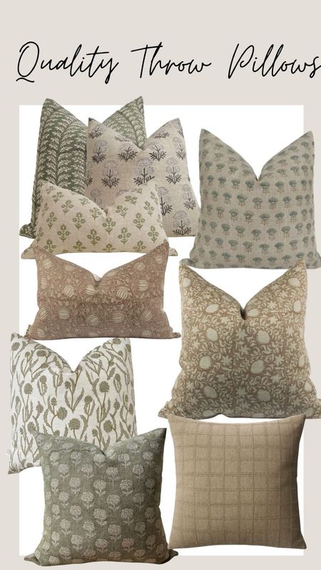 Currently cannot stop staring at these stunning unique vintage pillow designs! I’m simply obsessed with these colors and I think they are stunning for spring, summer and even Fall. Linking lots of options below! 

#LTKstyletip #LTKfindsunder100 #LTKhome