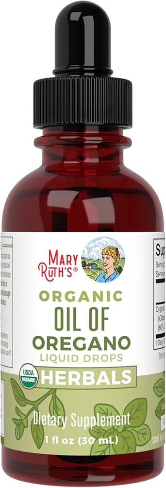 MaryRuth Organics Oregano Oil Drops | 6 Month Supply | USDA Organic Oil of Oregano Liquid | Herba... | Amazon (US)