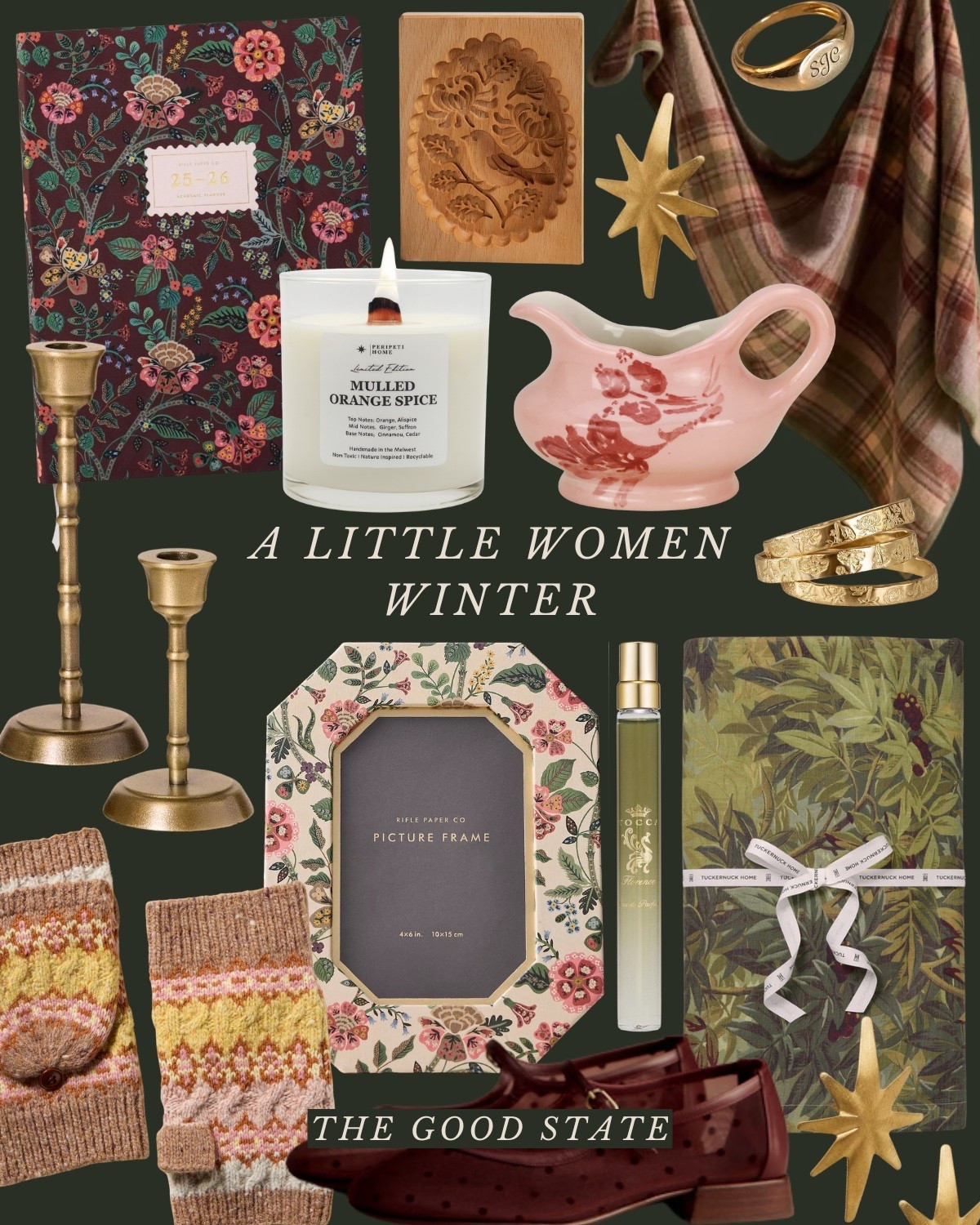 This collection is for the ladies who romanticize life. For those who have always admired the sisterhood of Meg, Jo, Beth, and Amy March. This is for those who dreamed of a Little Women winter: cedar and dried orange garlands strung through the house, tapered candles flickering in every room, quilts folded at the foot of the bed, pretty wool mittens, and of course all the floral and gingham patterns spread across the home and worn out and about. This is for the ones who shop with sustainability in mind. For those who are on the hunt for heritage pieces that are made to last and meant to be passed down one day. This is for the homemakers and dream chasers. The gardeners, artists and bakers. For the ones who find joy in setting the table for loved ones—complete with lace tablecloths, lots of candlesticks and maybe…just maybe the extravagant spread Mr. Laurence surprised the March family with on Christmas morning. This is for the ladies who love a cozy, slow morning at home sipping on coffee while looking out the window to watch the snow fall. For the girlies who love baking in the middle of the night—like Marmee. This is for the women who dress with intention, collect things that tell a story, and believe a beautiful life is built slowly, season by season. This collection is for you✨

#ltkstyletip #ltkunder50 #amazonfashion #founditonamazon #ltksalealert #slowliving #romantizeyourlife #newengland #littlewomenaesthetic #littlewomen #equestrian #americana #winteroutfit #winterfashion #preppyfashion #gardening #littlewomenwinter


#LTKSaleAlert #LTKFindsUnder100 #LTKFindsUnder50