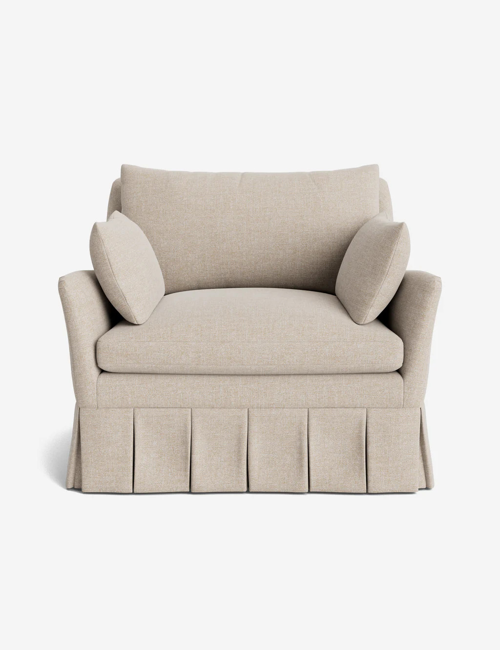 Portola Pleated Accent Chair | Lulu and Georgia 