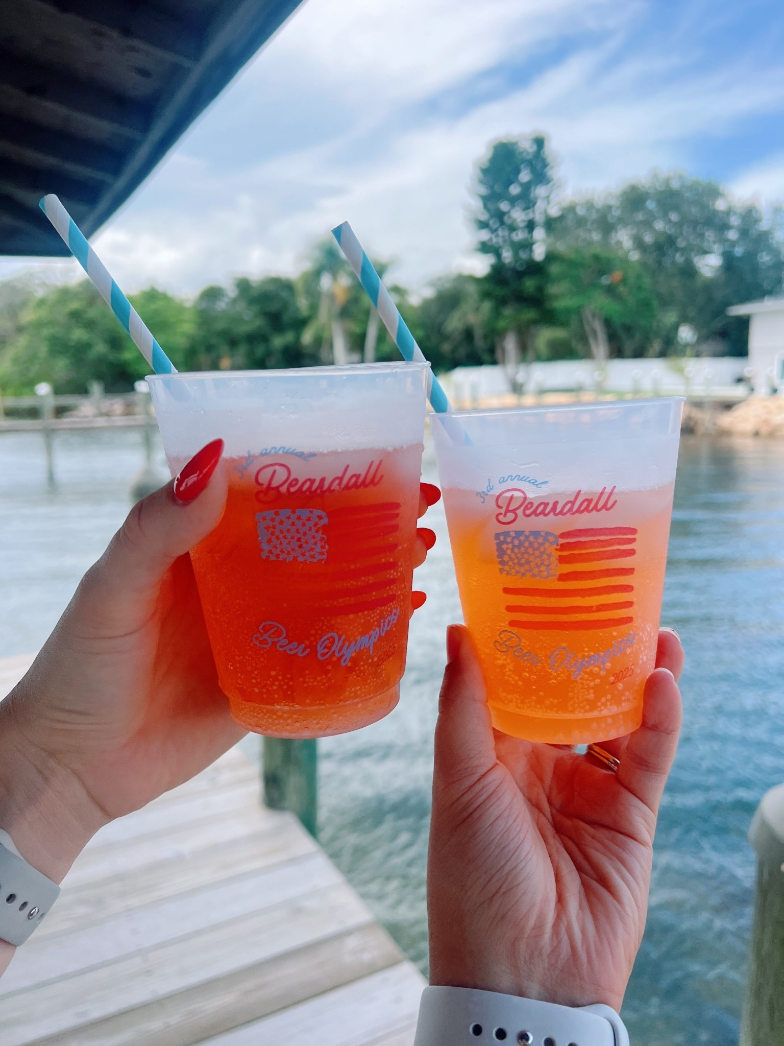 Celebrate in style with custom frost flex cups featuring a festive watercolor flag design — perfect for the 4th of July, summer BBQs, beach weekends, and Beer Olympics! These personalized holiday cups are ideal for serving drinks with a patriotic touch. Durable, reusable, and totally customizable — print any design to match your party vibe. Whether you're hosting an East Coast summer bash or a backyard BBQ, these frosted plastic cups are a crowd favorite!

custom frost flex cups, 4th of july party cups, beer olympics cups, holiday party cups, east coast summer, summer party essentials, watercolor flag cups, patriotic drinkware, reusable party cups, personalized plastic cups, fourth of july entertaining, custom printed cups, summer bbq cups, beach party drinkware, frosted plastic cups

#LTKHome #LTKSeasonal #LTKParties