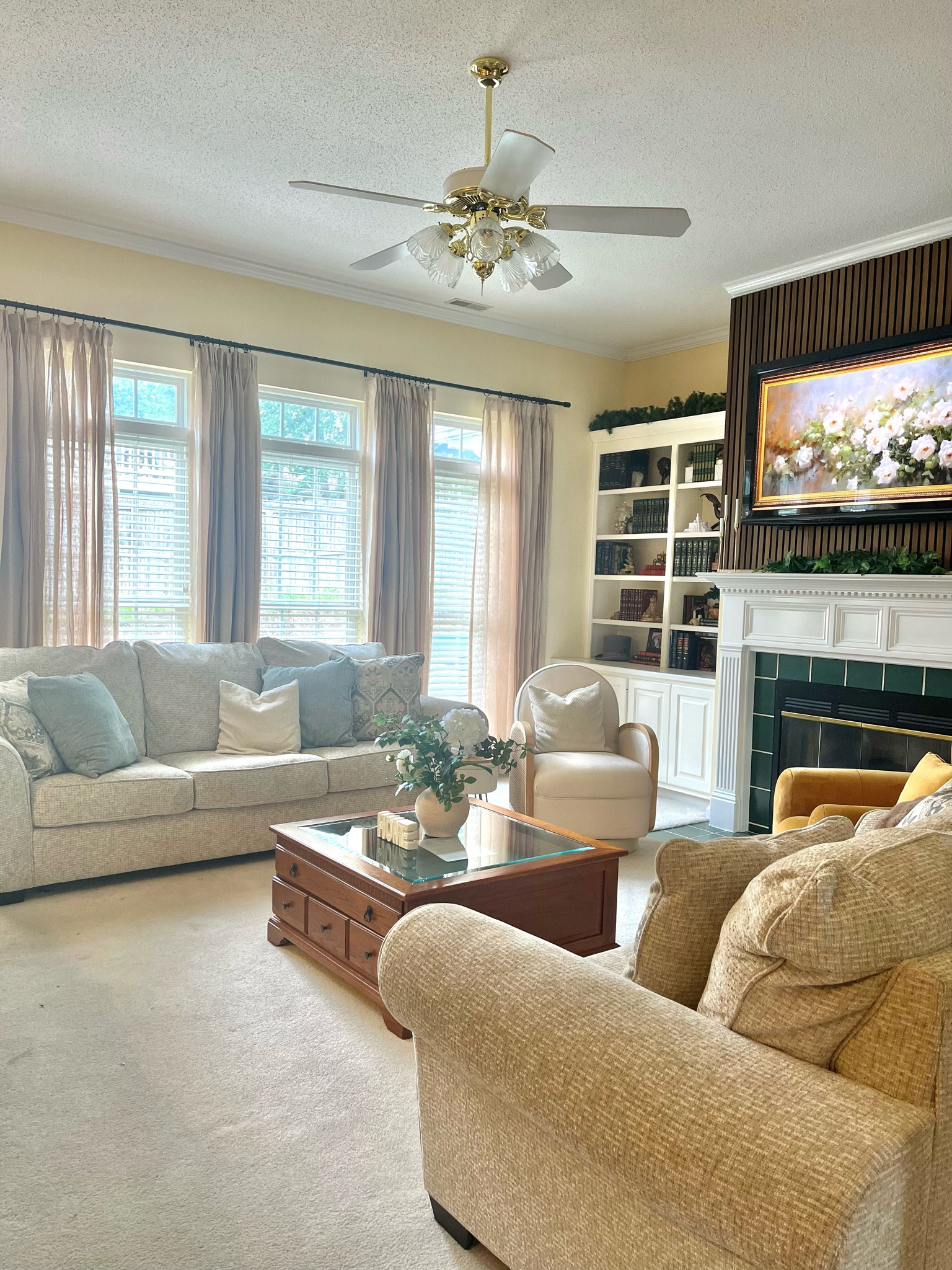 Loving my new curtains from two pages 

#LTKSaleAlert #LTKHome #LTKVideo