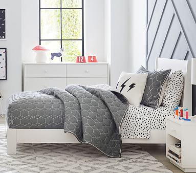 Organic Brushstroke Dot Sheet Set & Pillowcases | Pottery Barn Kids