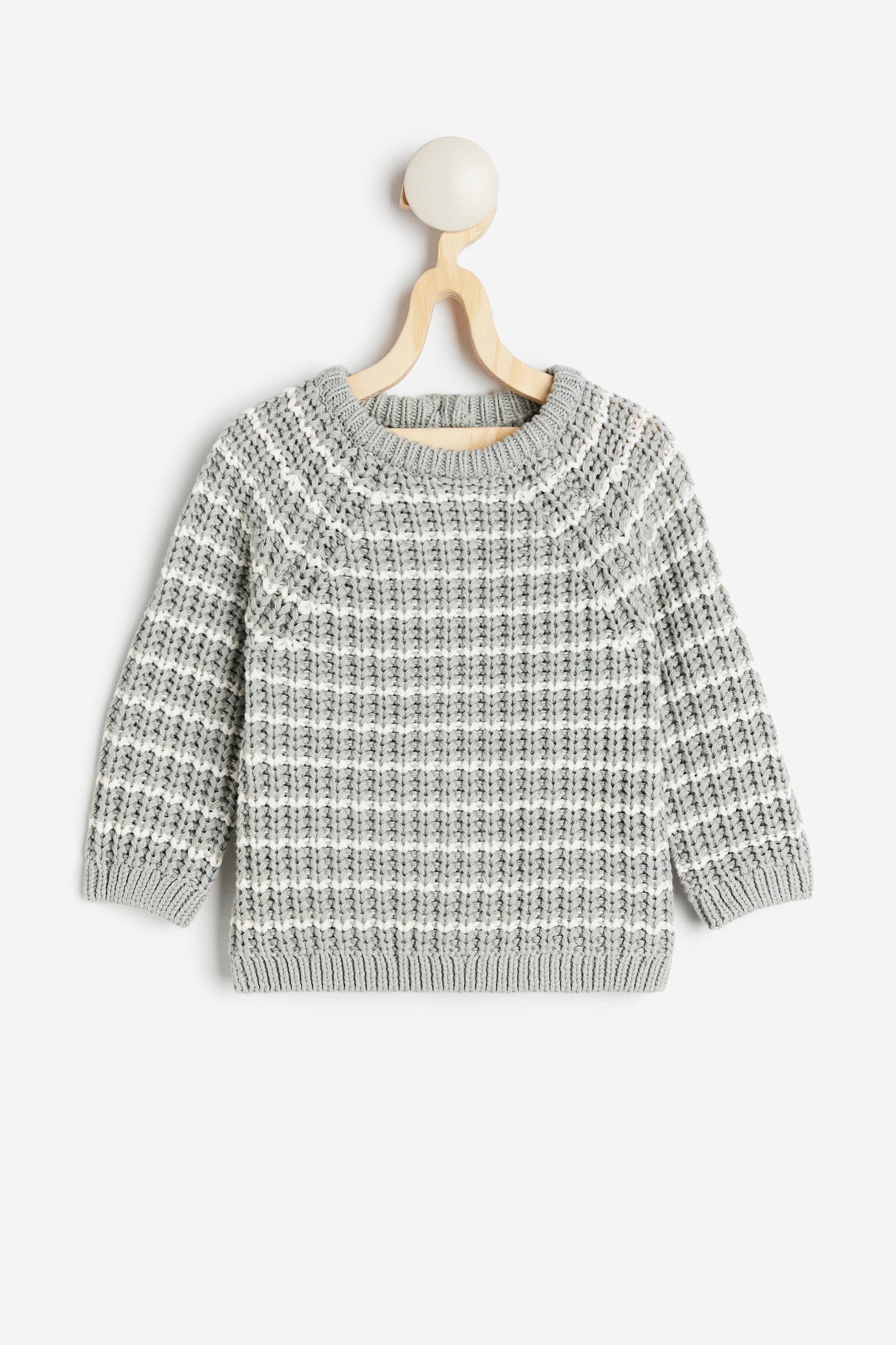 Rib-knit Cotton Sweater | H&M (US + CA)
