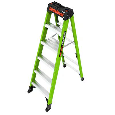Little Giant Ladders A-Force300 6-ft Fiberglass Type 1a- 300-lb Load Capacity Step Ladder | Lowe's