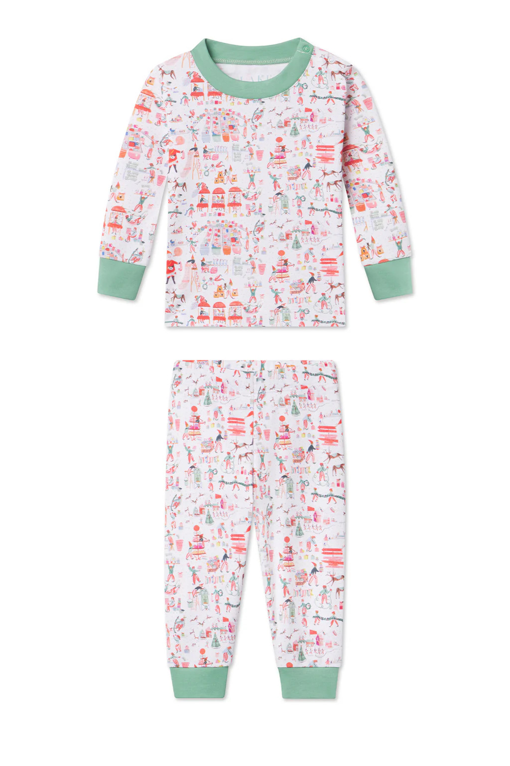 Baby Long-Long Set in North Pole | Lake Pajamas