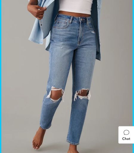 My fave mom jeans are on big sale 
