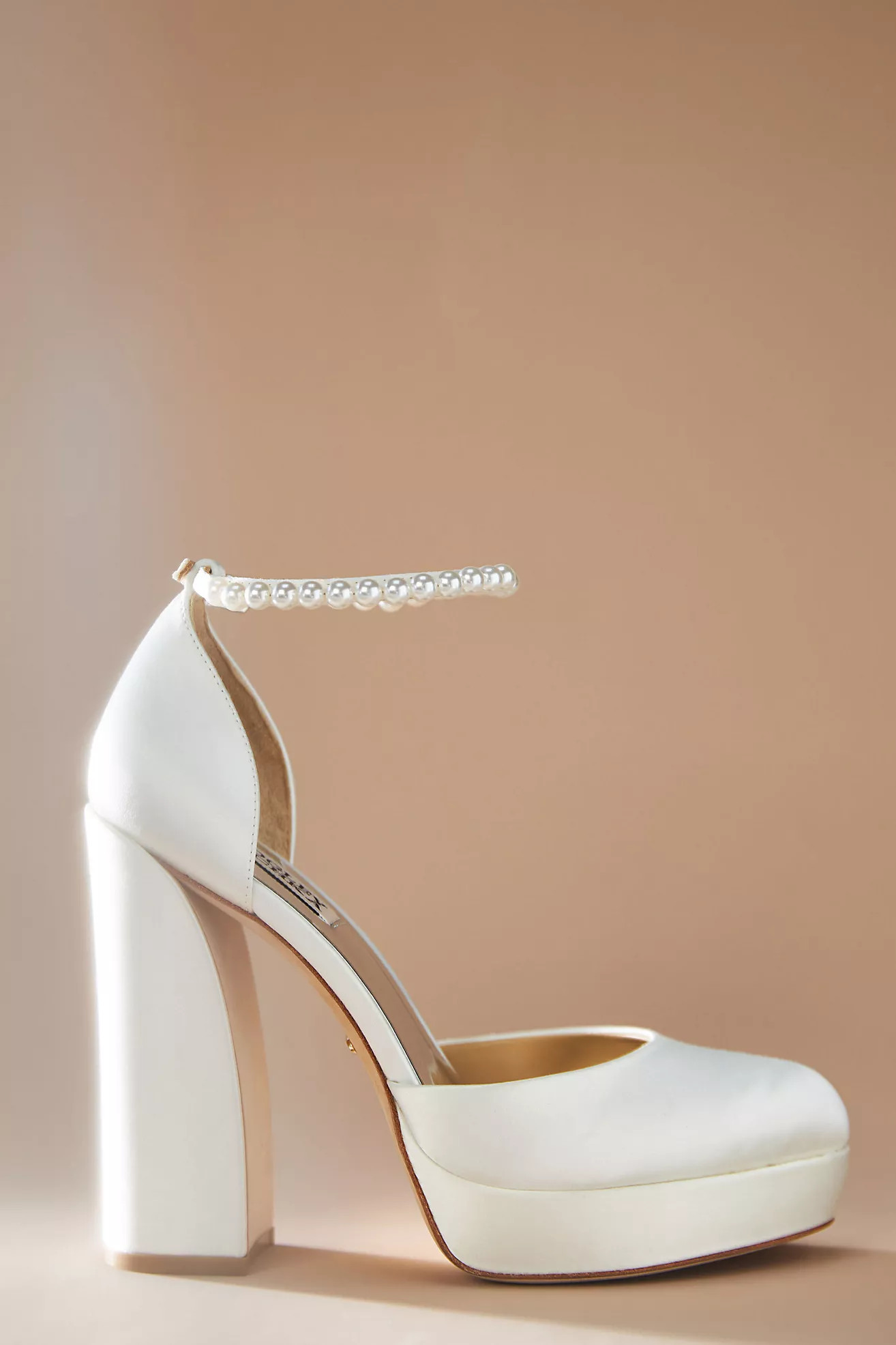 Badgley Mischka Felixa Ankle Strap Platform Heels | Anthropologie (US)
