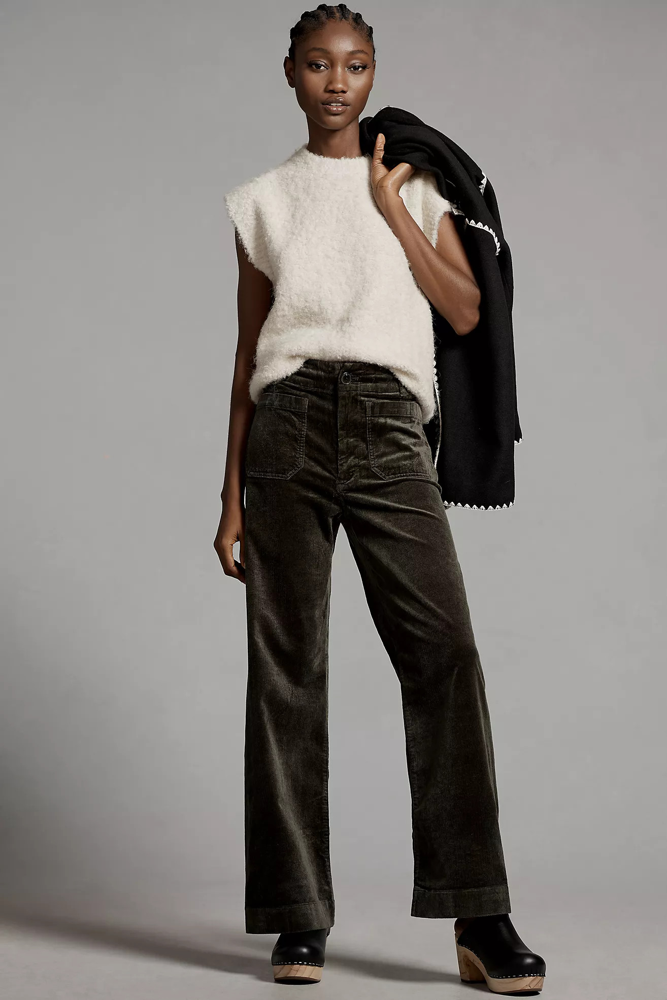 The Colette Full-Length Wide-Leg Pants by Maeve: Corduroy Edition | Anthropologie (US)