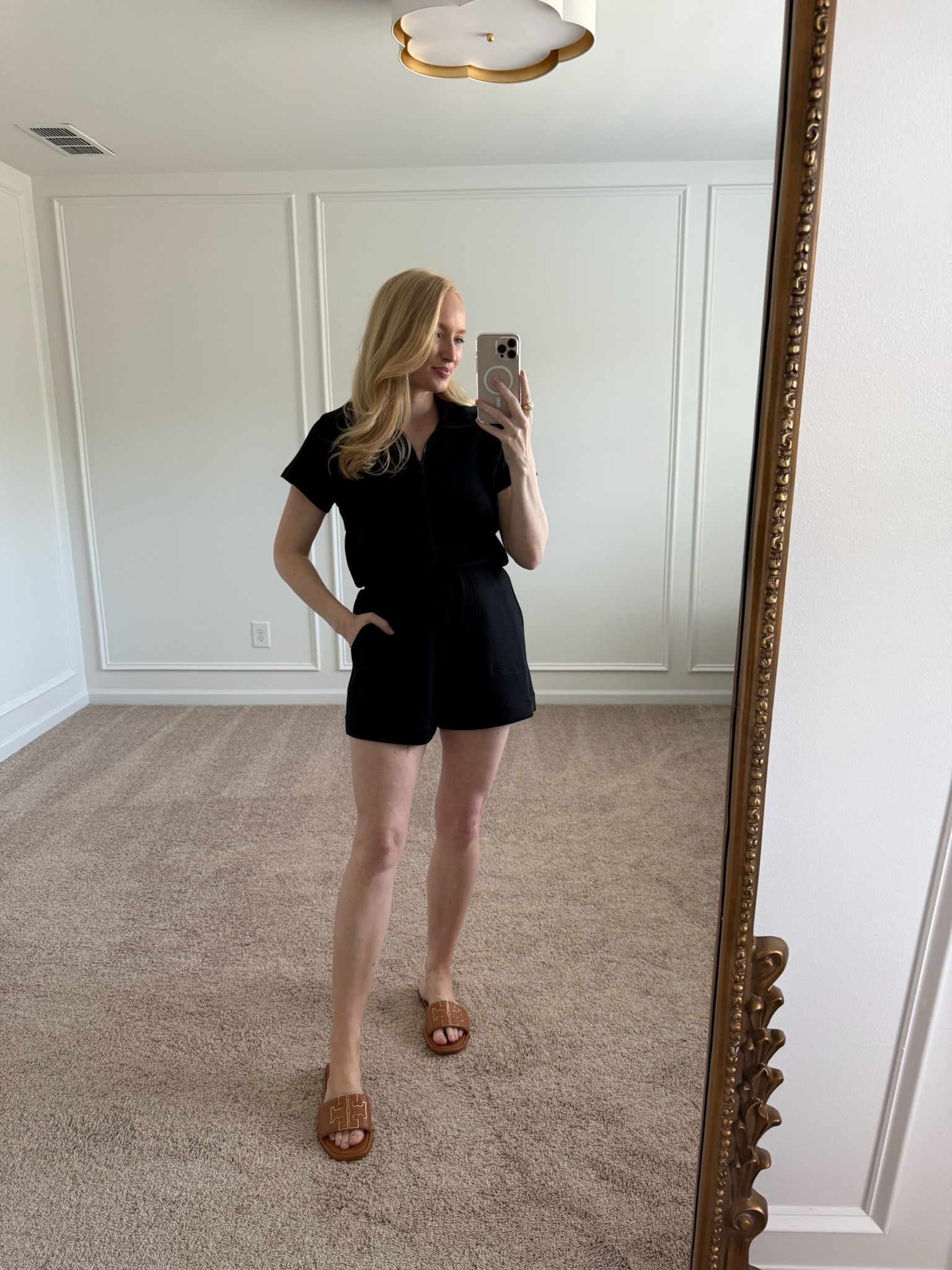 The comfiest romper from Spanx! This would be a cute casual vacation outfit! Use my code AMANDAJOHNXSPANX for 15% off your first order. 

@spanx #spanxpartner 

Spring outfits // summer outfits // comfortable outfits // travel outfits // vacation outfits // casual outfits // athleisure // Spanx air essentials 


#LTKStyleTip #LTKSeasonal #LTKTravel