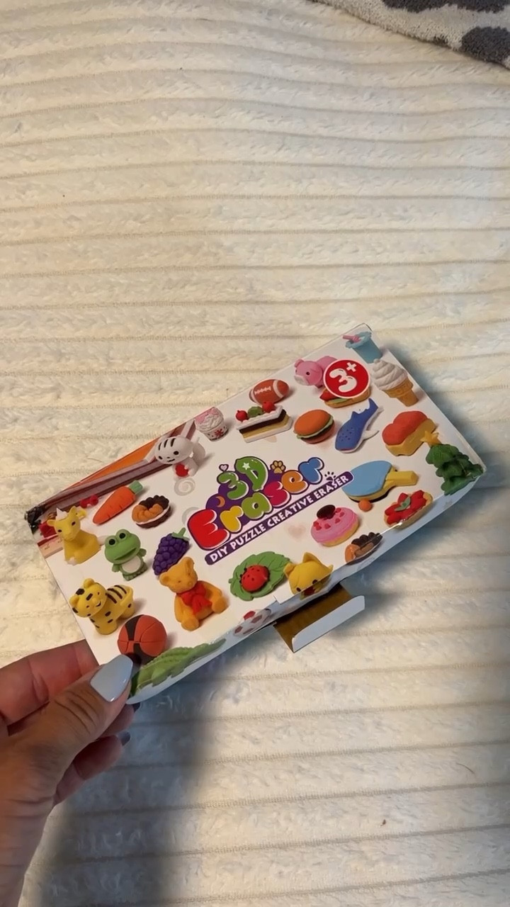 Kids gift idea

Small gift idea
Teacher prize for students

WITALENT 60 Pcs Animal Erasers for Kids Pencil Erasers Puzzle Erasers Take Apart Erasers Mini Erasers Treasure Box Toys for Classroom Rewards Prizes Desk Pets for Kids Gifts Back to School Supplies

#LTKkids #LTKGiftGuide