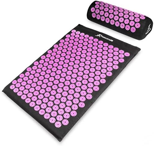 ProsourceFit Acupressure Mat and Pillow Set for Back/Neck Pain Relief and Muscle Relaxation | Amazon (US)