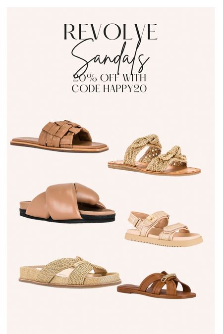 Revolve sandals 

20% off with code HAPPY20

#sandals #revolve 

#LTKsalealert #LTKshoecrush