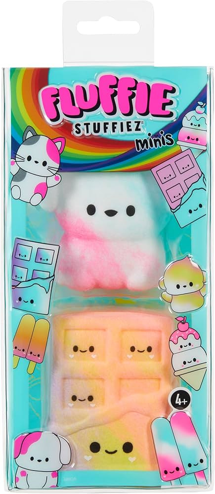 Fluffie Stuffiez Dog & Chocolate Minis Collectible Feature Plush - Surprise Reveal Unboxing Soft ... | Amazon (US)