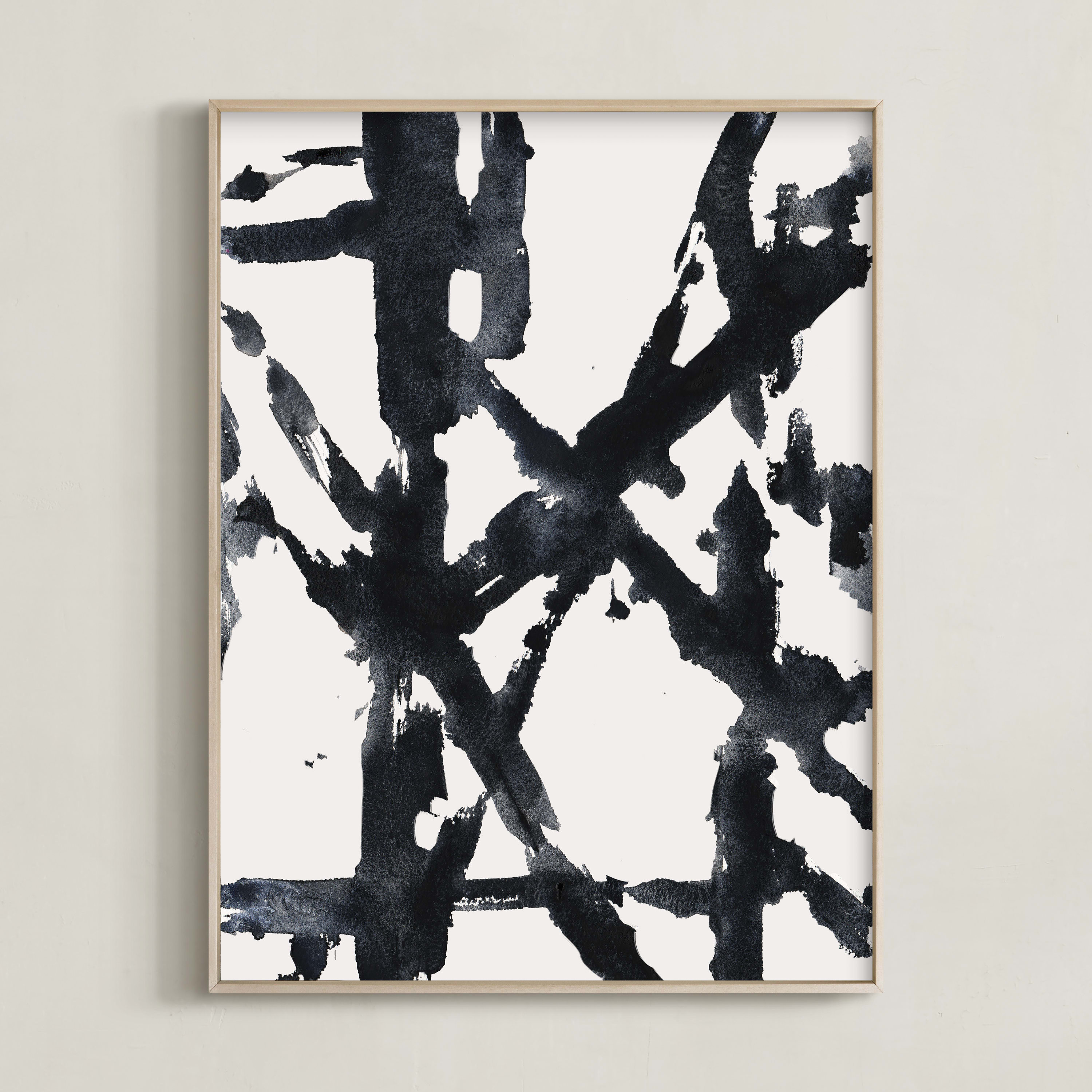 "Ink Bridges 2" - Painting Limited Edition Art Print by Afton Harding. | Minted