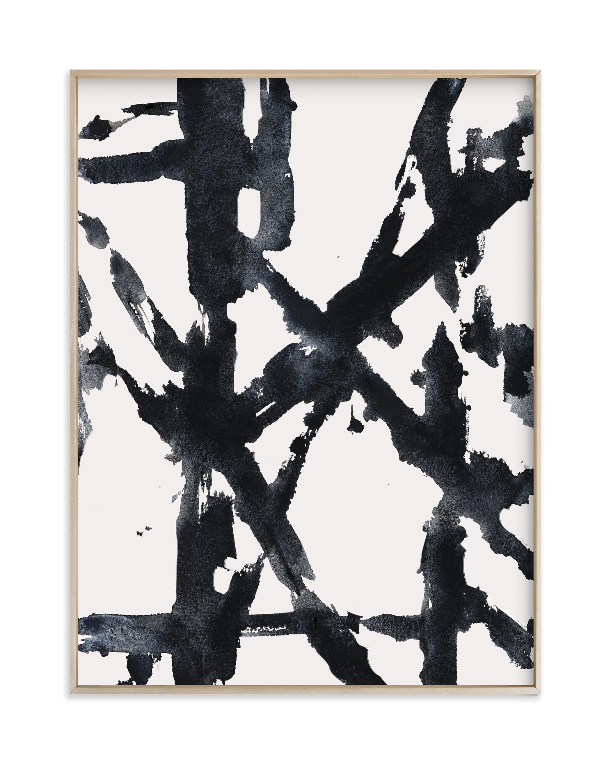 "Ink Bridges 2" - Painting Limited Edition Art Print by Afton Harding. | Minted