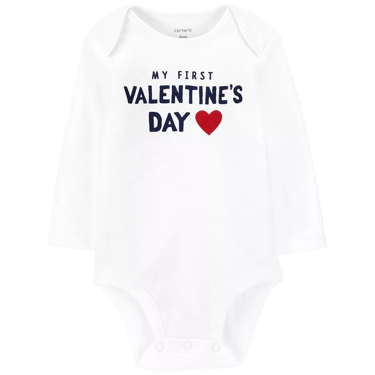 Baby Carter's First Valentine's Day Bodysuit | Kohl's