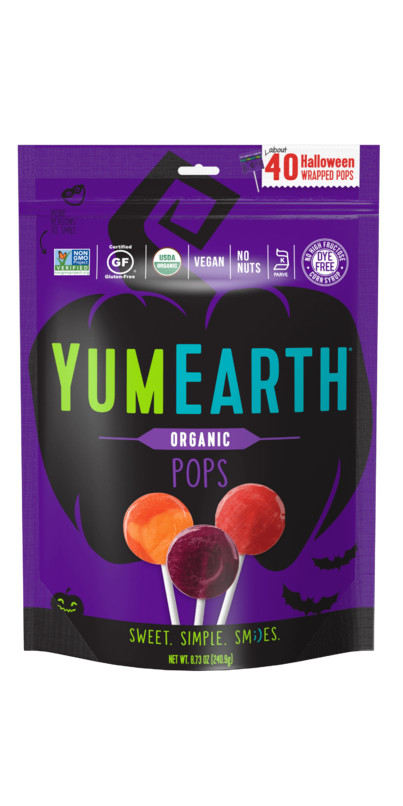 YumEarth Organic Halloween Fruit Pops | Well.ca