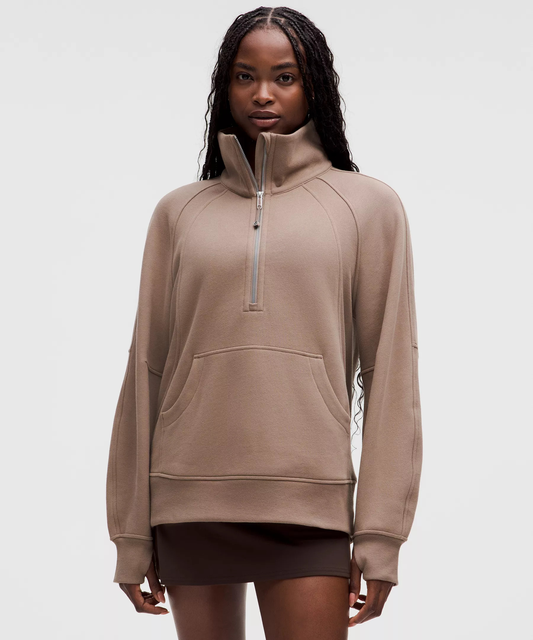 Scuba Oversized Funnel-Neck Half Zip | Lululemon (US)