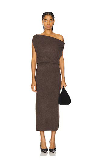 Val Sweater Dress in Espresso | Revolve Clothing (Global)