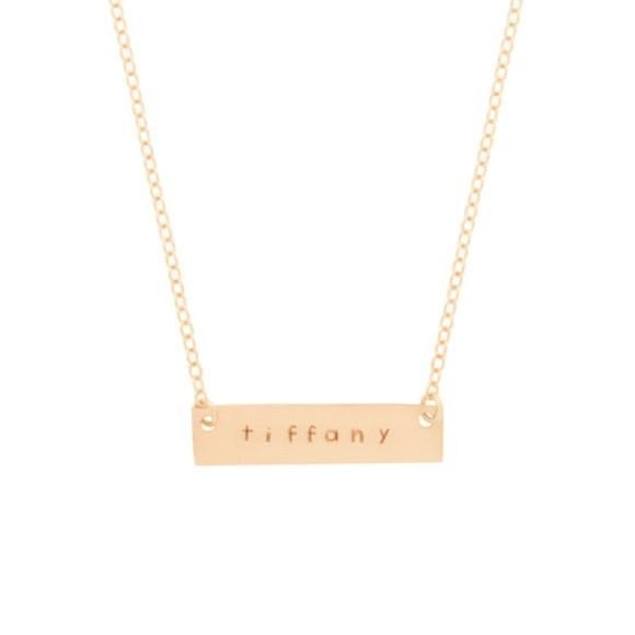 Skinny Autograph Plate | Taudrey