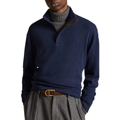 Herringbone Double Knit Quarter Zip Pullover | Nordstrom