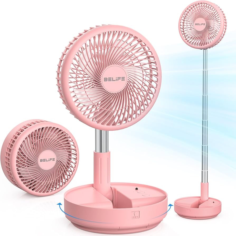 Belife X8 Portable Fan, Cordless 7200mAh Battery Operated Oscillating Fan, USB Rechargeable Desk ... | Amazon (US)
