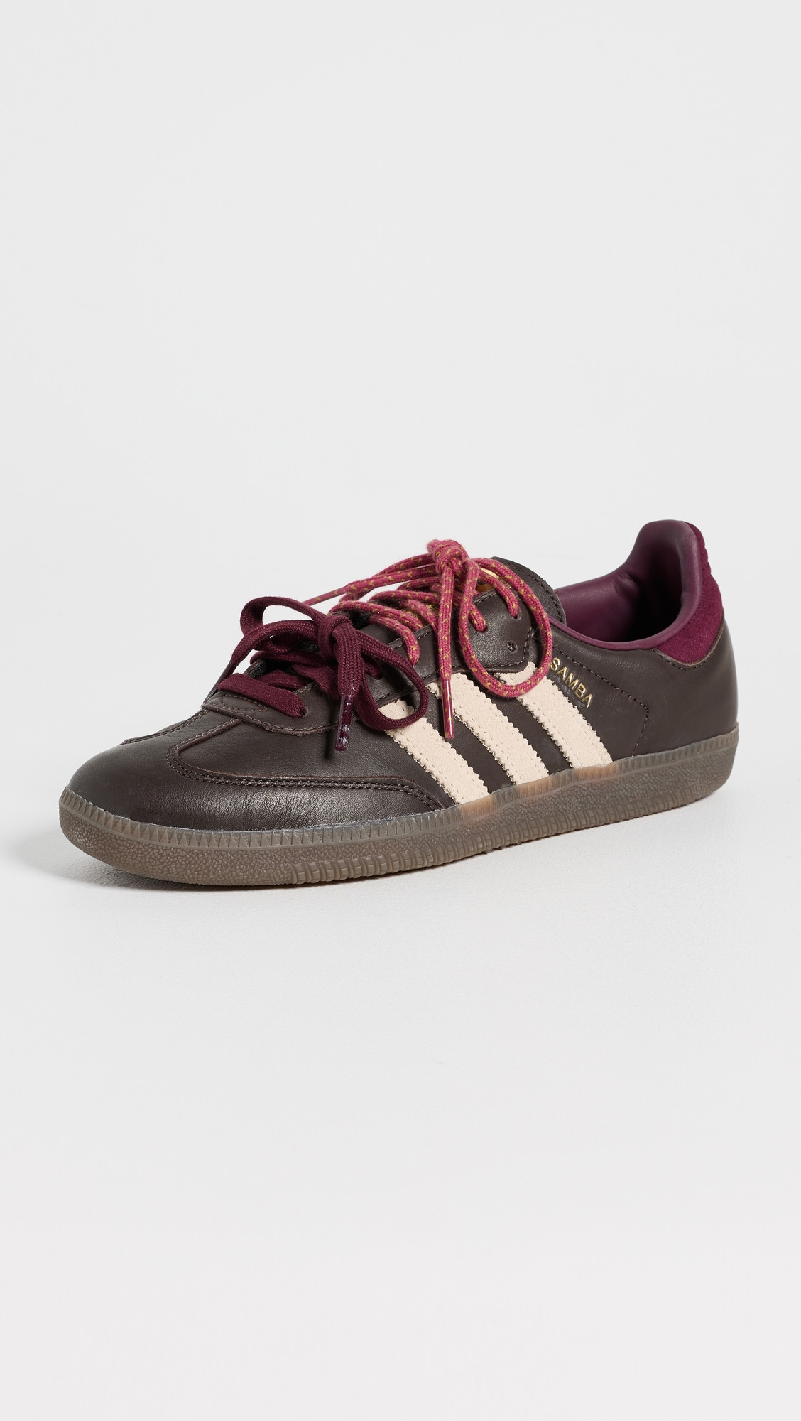 adidas Samba OG Sneakers Brown/Warm Vanilla/Maroon 6 | Shopbop
