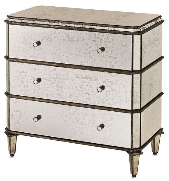 Antiqued Mirror Chest | Scout & Nimble