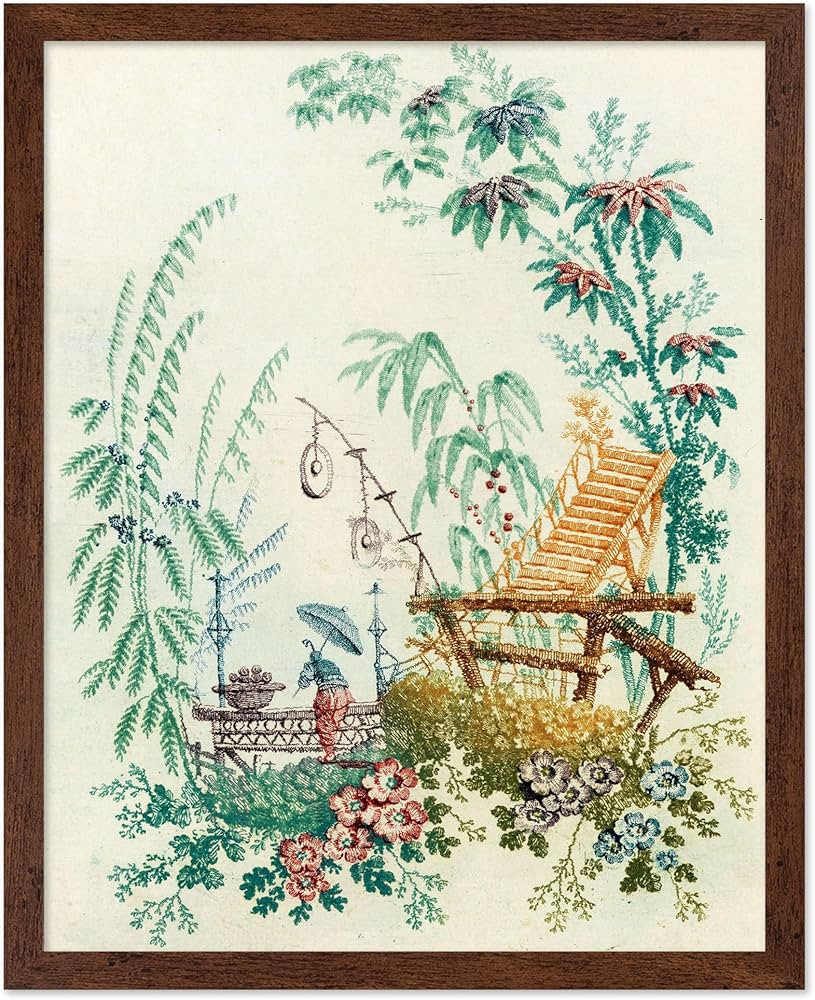 Poster Master Classic Ornamental Poster - Vintage Aesthetic Print - Gift for Artist, Friend - Flo... | Amazon (US)