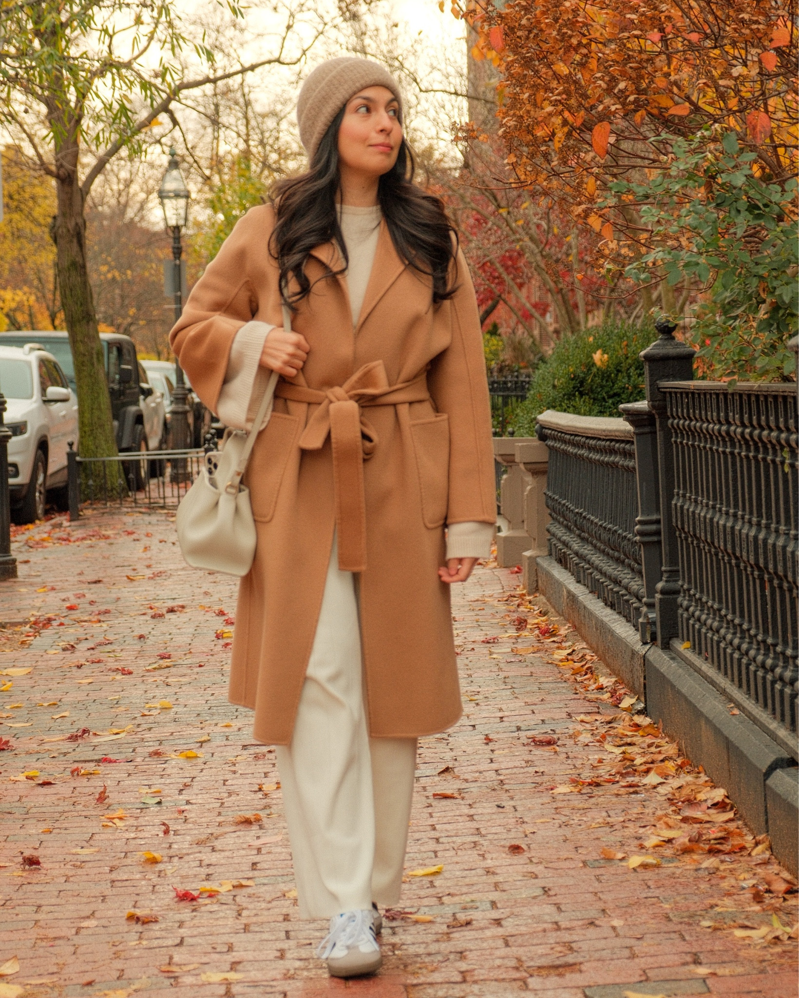 Coat from the Curated 
The sweater is from Soft Goat Cashmere 

#LTKSeasonal #LTKStyleTip