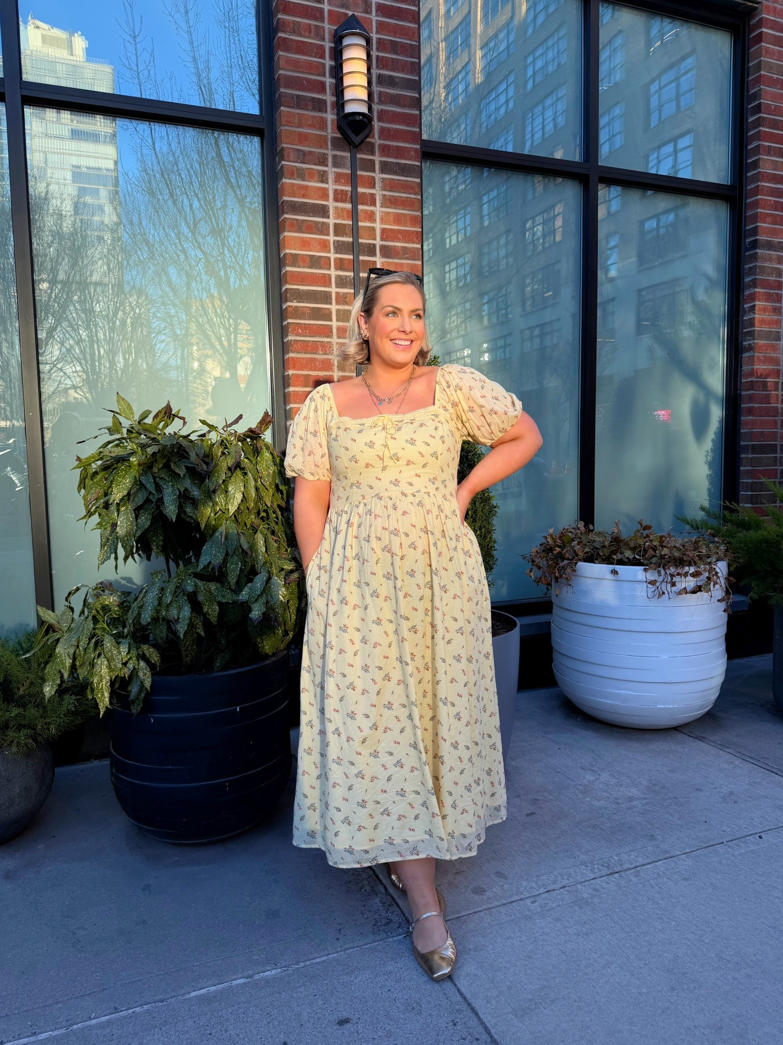 This is the perfect spring dress🥰 40% off! Wearing the XL

#LTKSaleAlert #LTKSeasonal