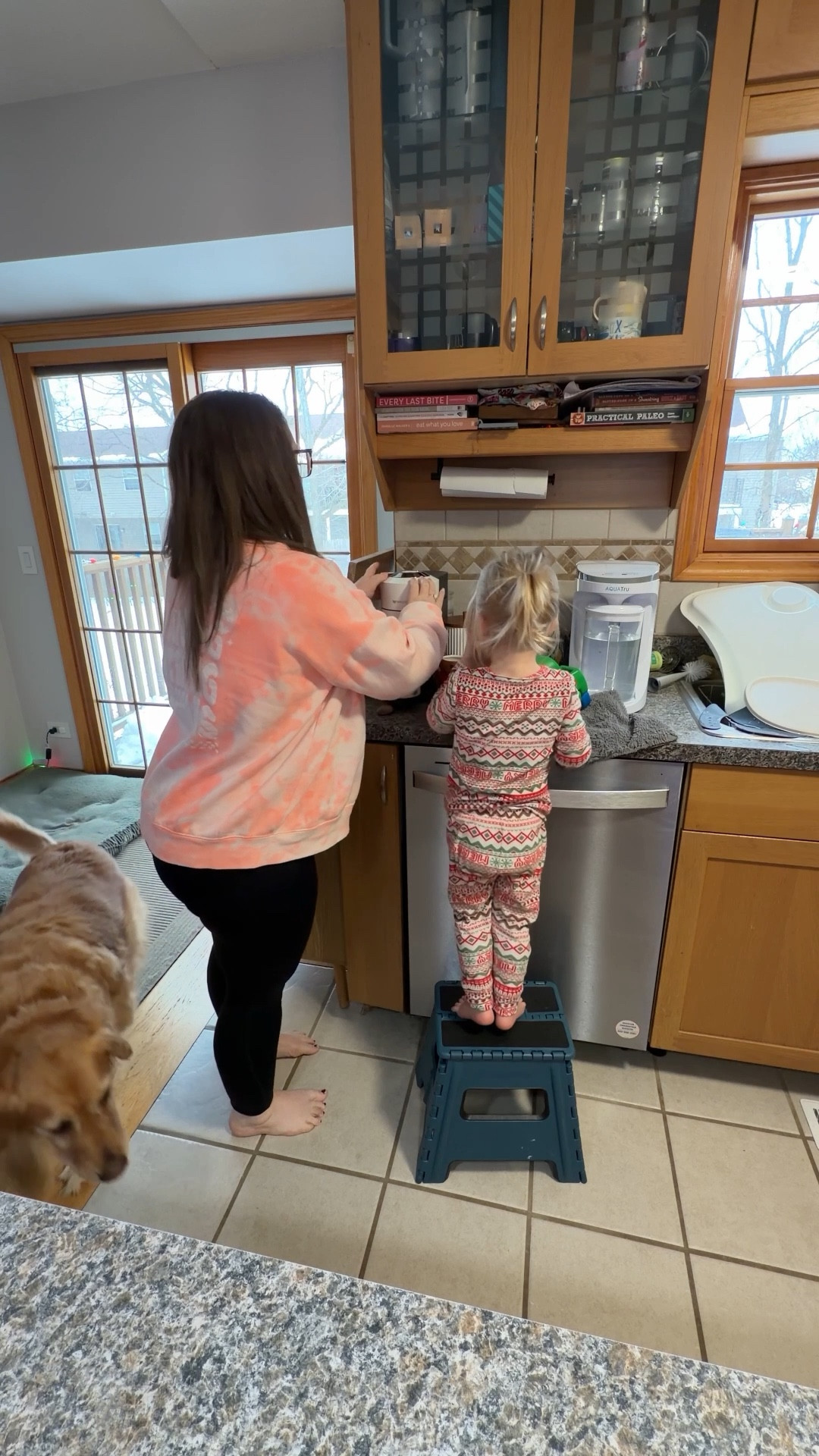 A quiet morning with my girls 🫶🏻 

#LTKmomlife #LTKdayinmylife #LTKmorningroutine