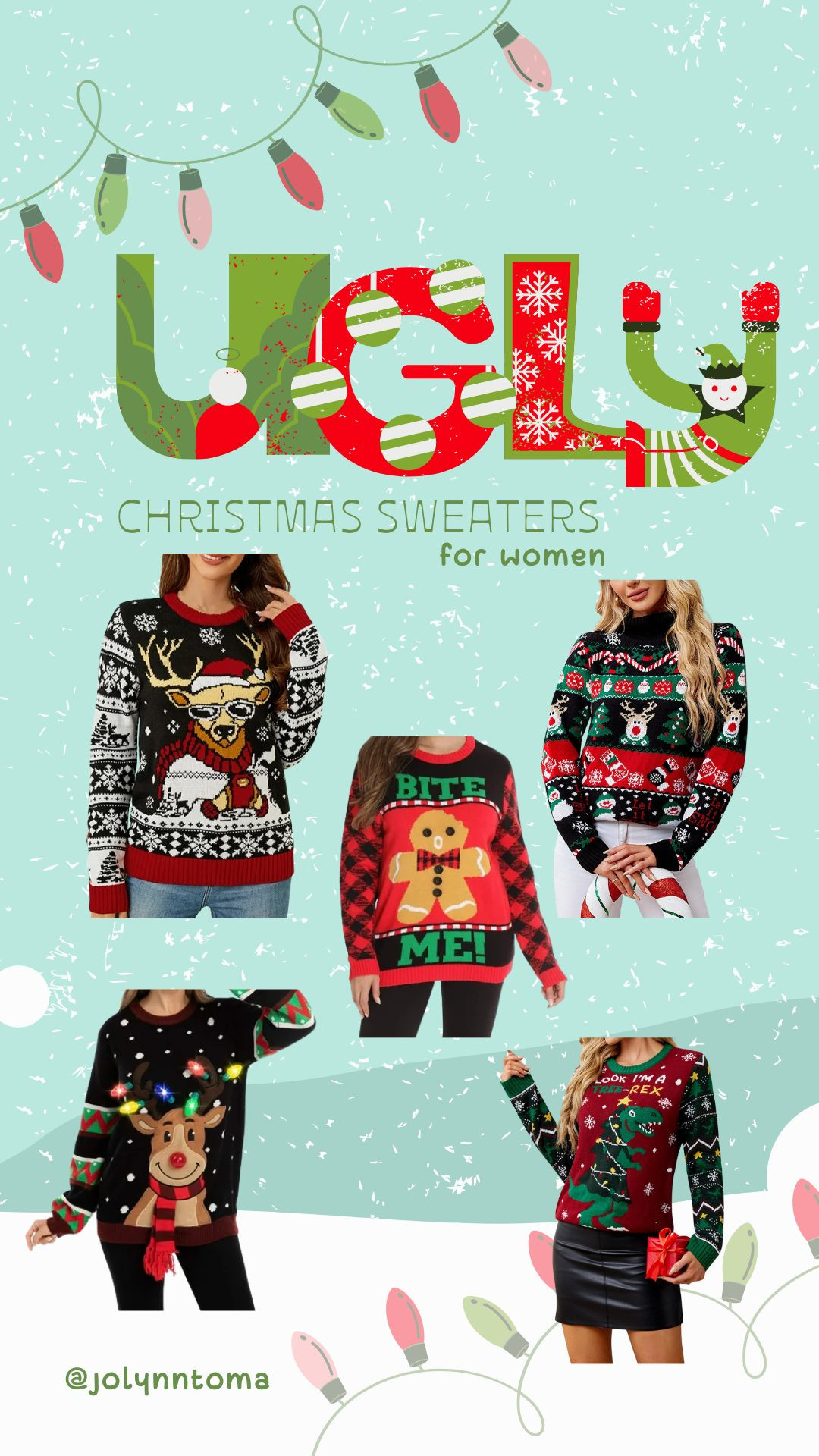Who doesn't love a good ugly Christmas sweater party?! 

#christmas #christmassweater #uglysweater #christmasparty #happyholidays #uglychristmassweater  

 