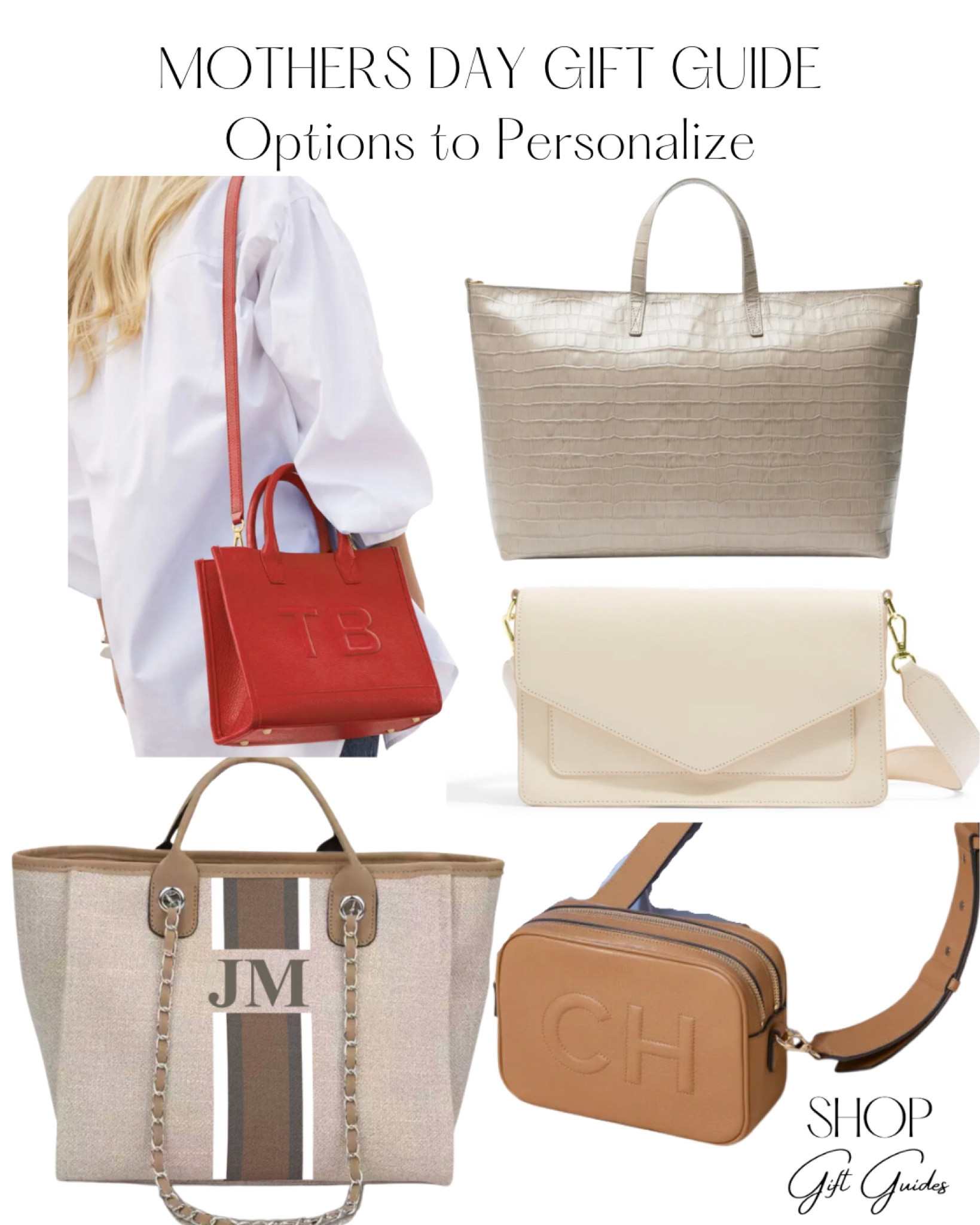 Mother’s Day gift guide! Personalized bags make the perfect gift and I’m loving these gorgeous totes and crossbodys that come in a million colors/ sizes! They are also more than affordable! 

#LTKitbag #LTKFind #LTKGiftGuide