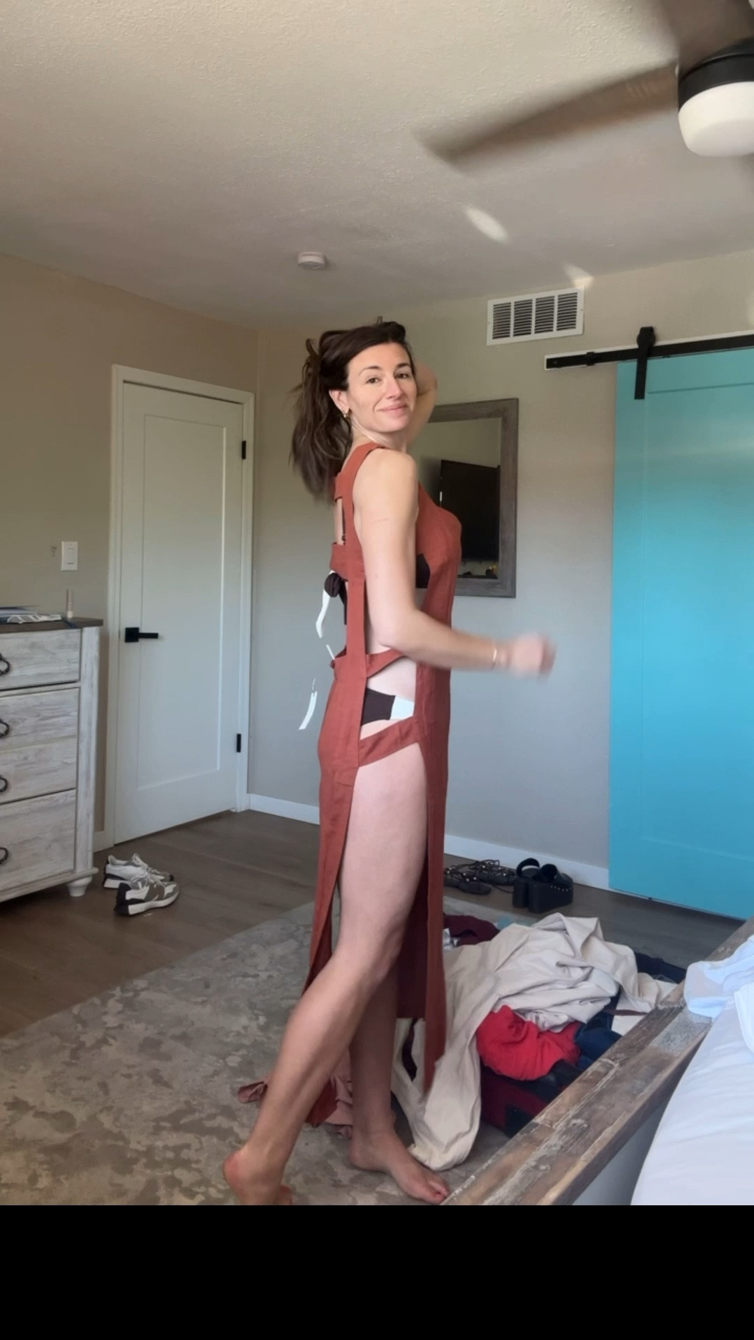 Spring break ready 👙 - wearing a small in the swim separates and coverup 

#LTKSwim #LTKfitnessgoals #LTKootd