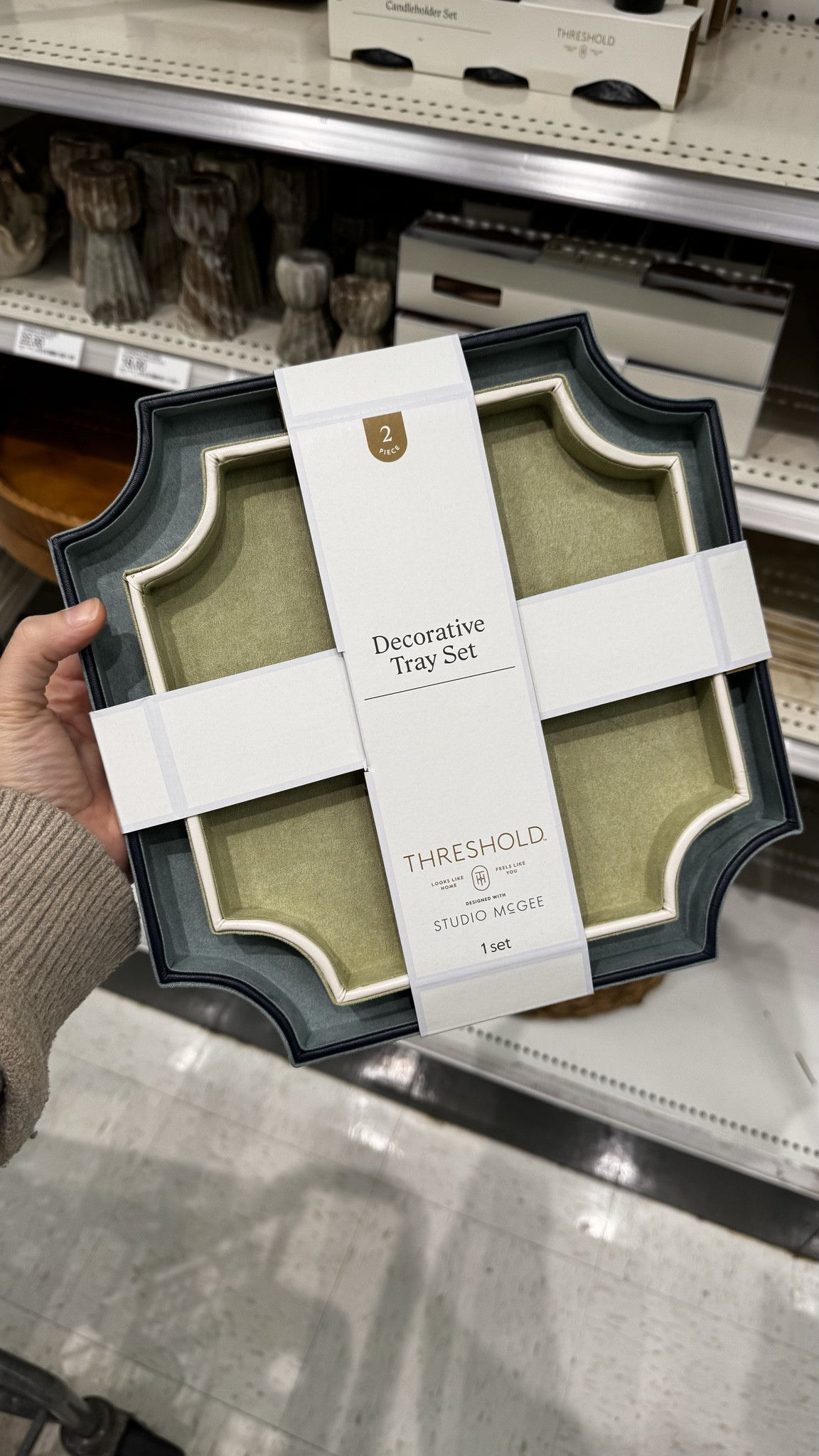 Such a fun shape and pretty colors on these new arrival trays at Target!

#LTKHome