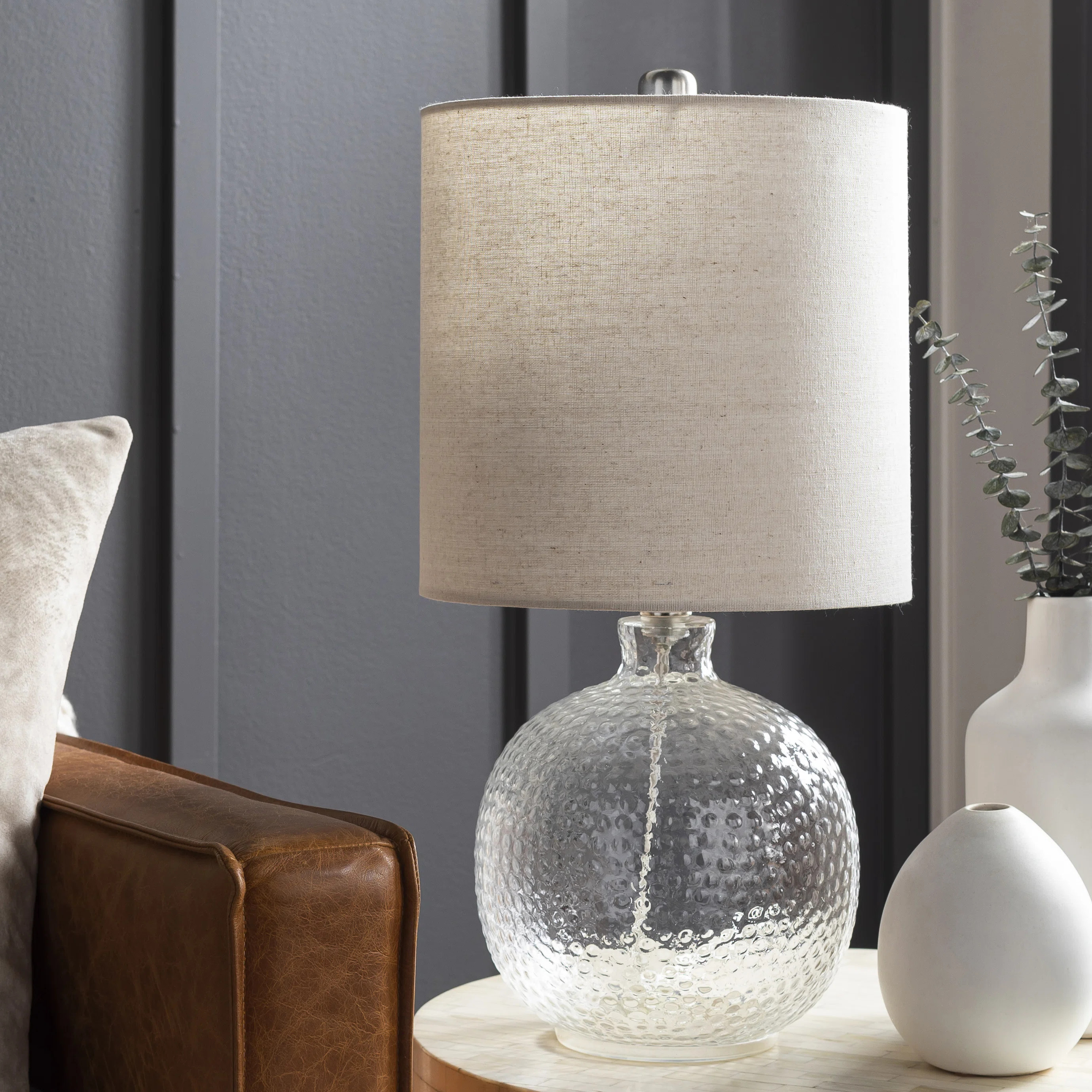 Leftwich 21" Clear Table Lamp | Wayfair North America