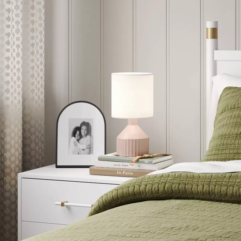 9"x12" Matted to 5"x7" Aluminum Arch Table Frame Black - Threshold™: Modern Half Moon Picture D... | Target