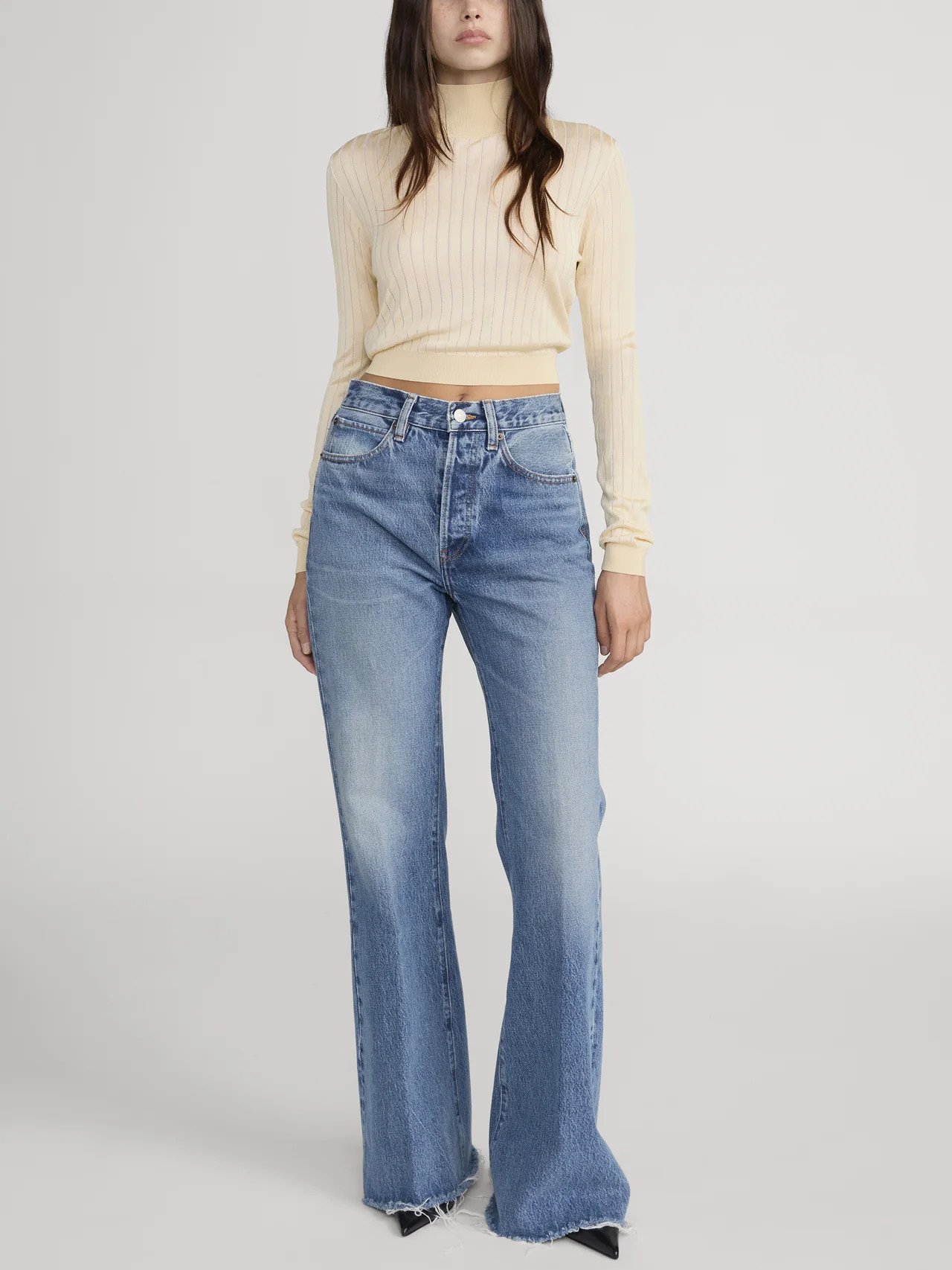 NUMERAL RAW FRAY | Frame Denim