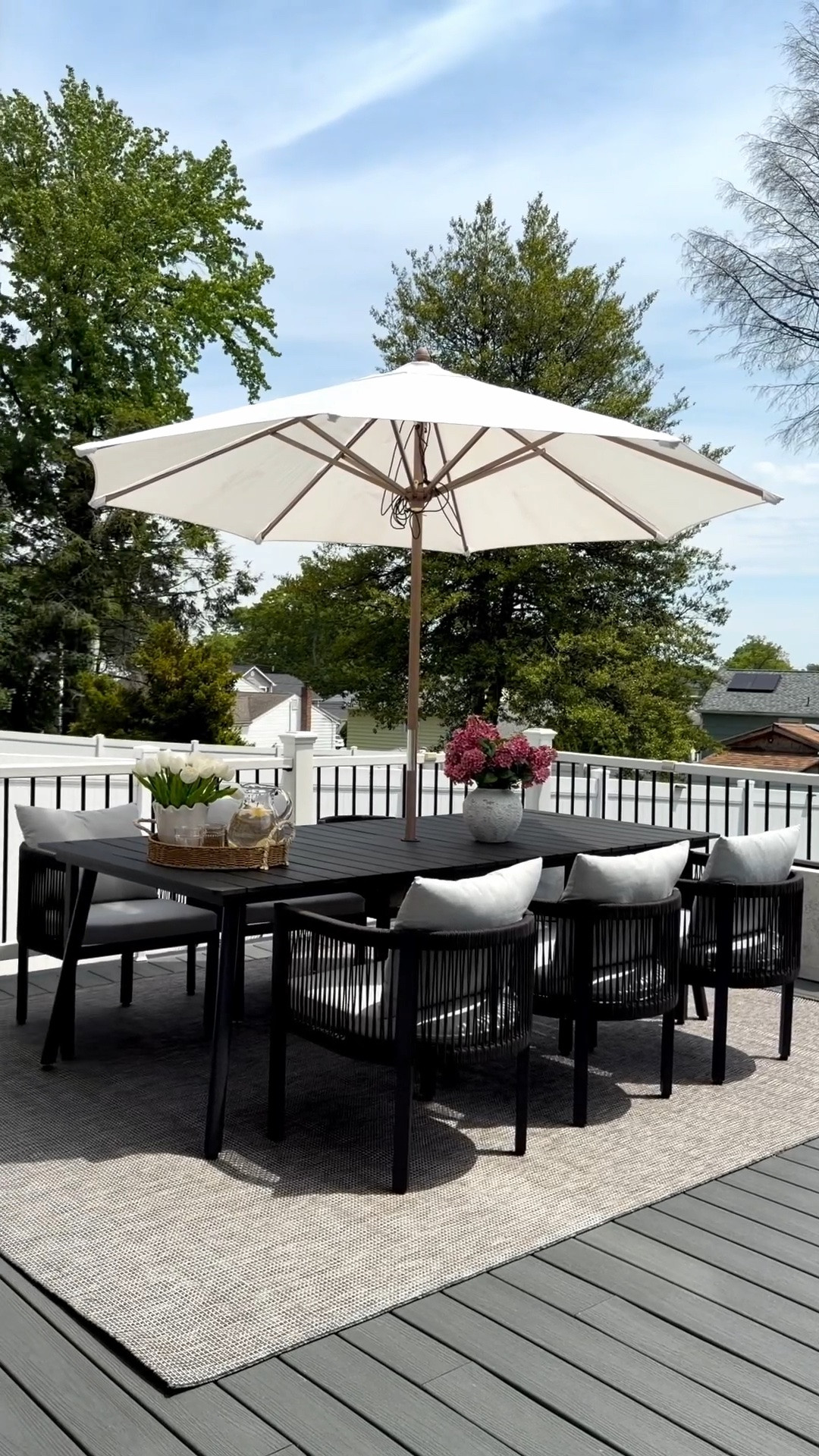 My backyard deck refresh started with this Galey Alix x Livabliss rug 🌸✨ The Galey Alix x Livabliss outdoor rug completely inspired the look and feel of the entire space. I love how the textures and tones made the patio feel cozy, elevated, and like a true extension of my home 🤍 Shop through the Galey Alix Outdoor Landing Page and linked products. Plus, don’t miss the Memorial Day Warehouse Clearout happening May 27 – June 3 with up to 60% off. Everything is linked on my LTK and available at @wayfair ✨ 

@livabliss @galeyalix #ad #wayfairpartner #galeyalixxlivabliss #galeyalix #livabliss #wayfair

#LTKHome