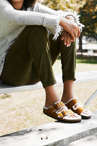 Arizona Shearling Birkenstock Sandals | Free People (UK)