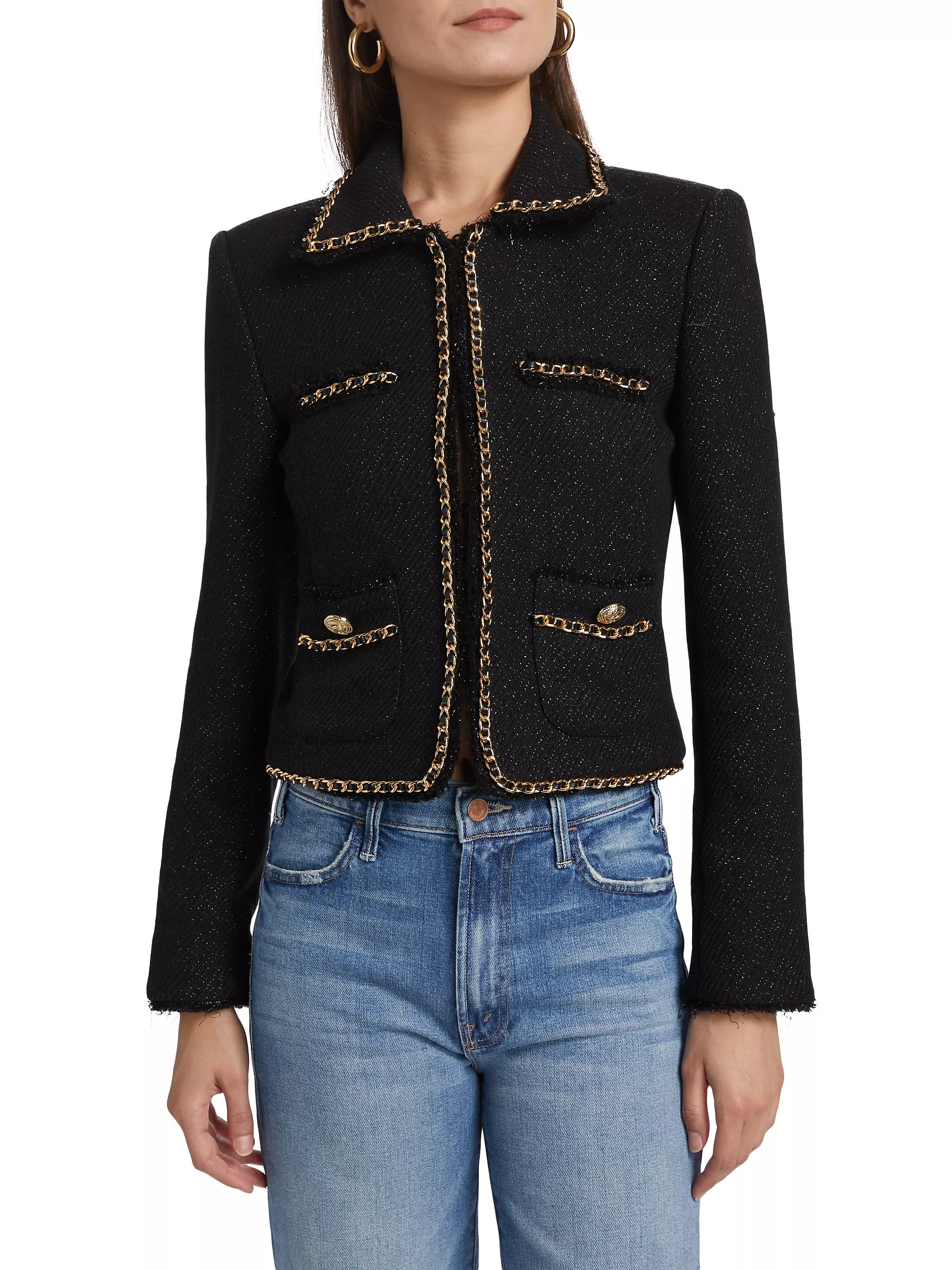 Generation LoveSuvi Tweed Jacket | Saks Fifth Avenue