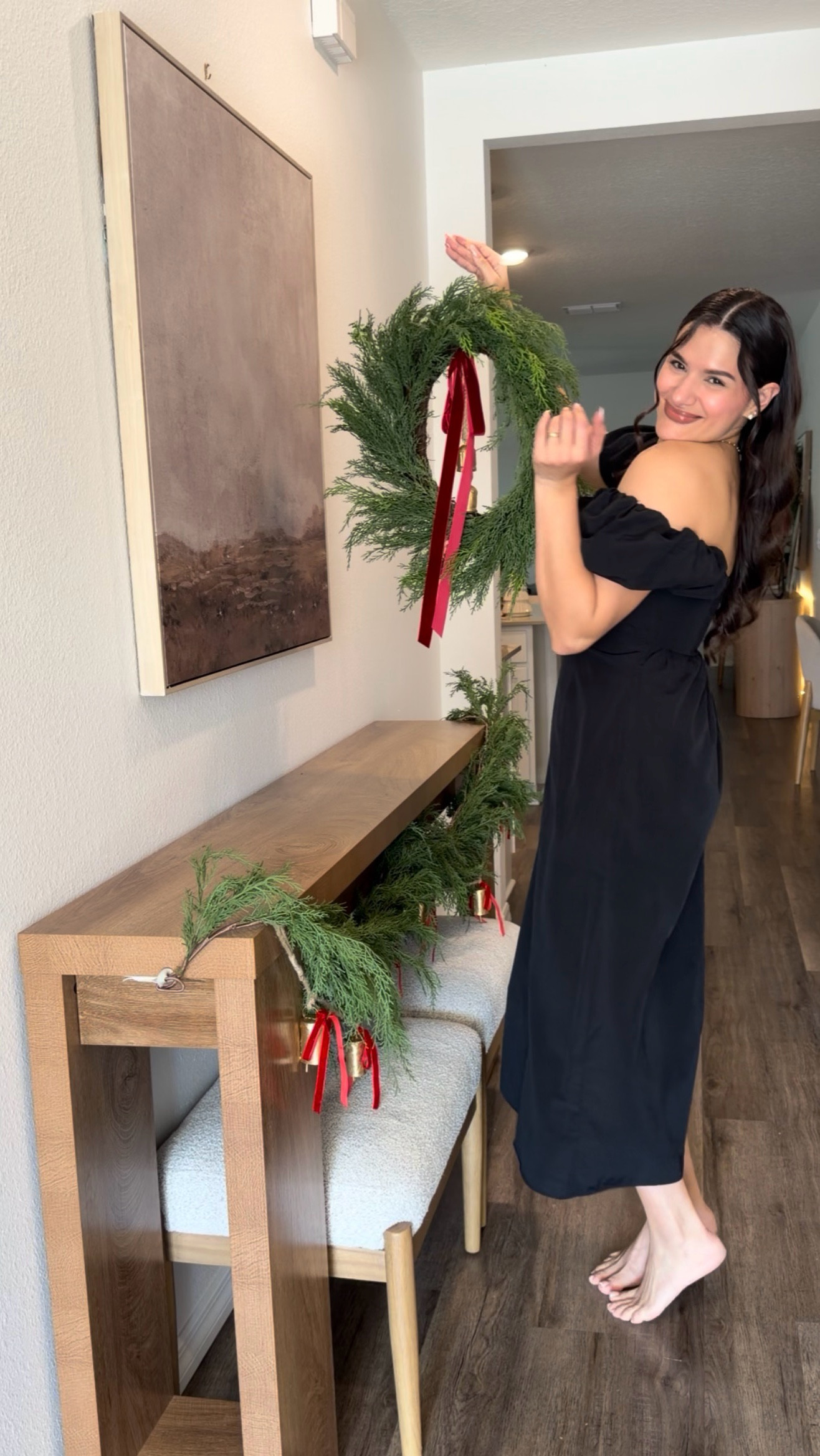 Mi villa navideña 😍 estas casitas de @mytexashouse lo son todo 🫶🏻✨ 


#LTKSeasonal #LTKHome #LTKHoliday