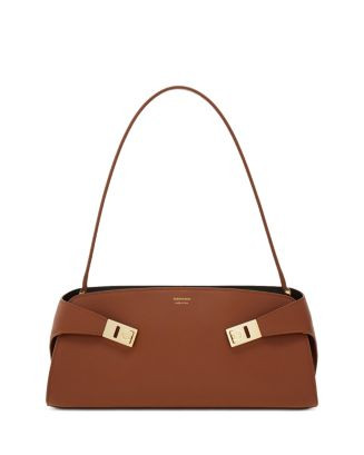 FERRAGAMO Hug East West Leather Shoulder Bag | Bloomingdale's Handbags | Bloomingdale's (US)