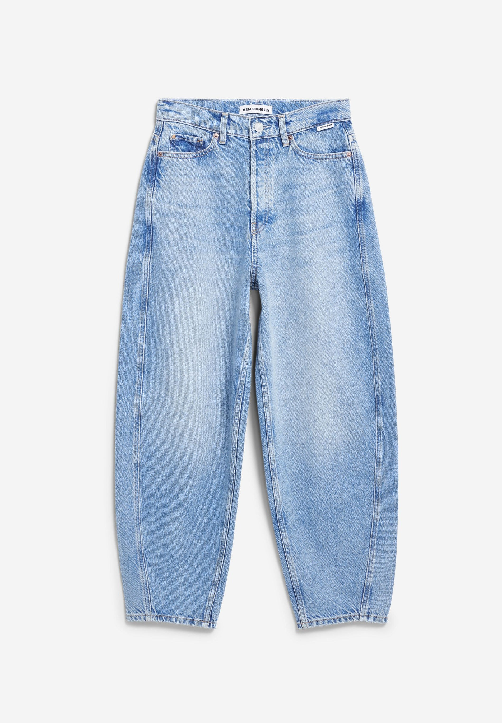 "BAARLY HIGH WAIST BARREL JEAN Bio-Baumwoll Mix Non-Stretch" | ArmedAngels (DE)