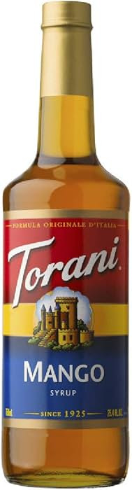Torani Mango Flavour Syrup 750 Milliliter | Amazon (CA)