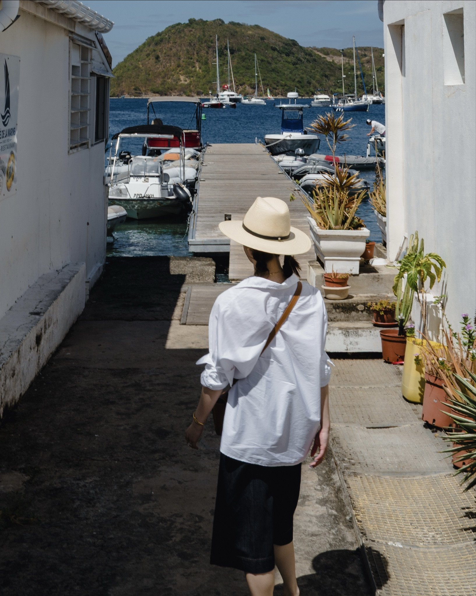 The perfect white shirt and denim shorts in Guadeloupe 🏝️ 

#LTKStyleTip #LTKSeasonal #LTKTravel