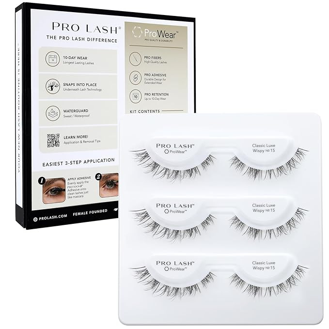 Pro Lash ProWear Professionally Styled Lash Clusters - Easiest to Apply Eyelash Cluster - 10 Day ... | Amazon (US)