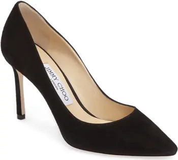 Romy 85 Suede Pump (Women) | Nordstrom